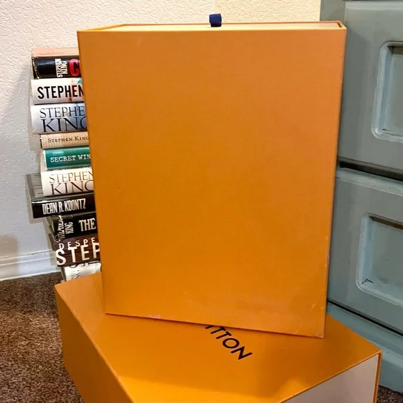 ONLY ONE LEFT Pre Loved EUC Louis Vuitton Storage Box 13 x 10.5” - Picture 7 of 8